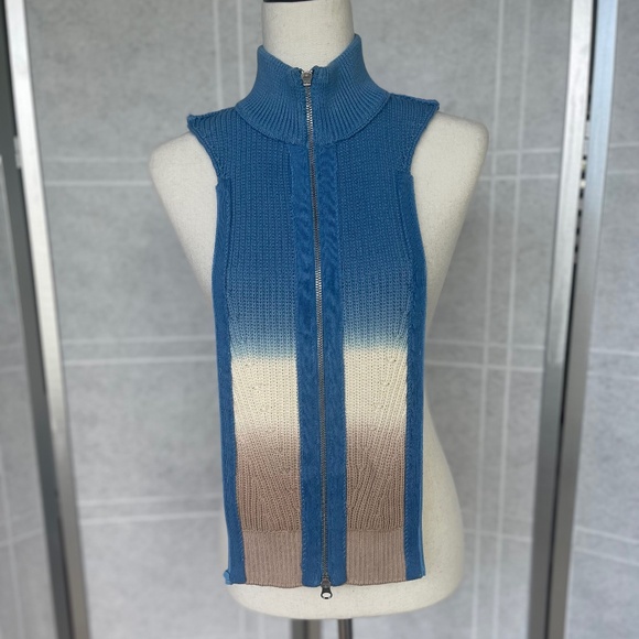 NWOT Blue/Ivory/Khaki Rini Dickey sz 00-14 - Picture 4 of 7